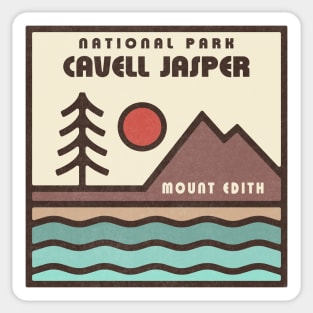 Jasper National Park Sticker